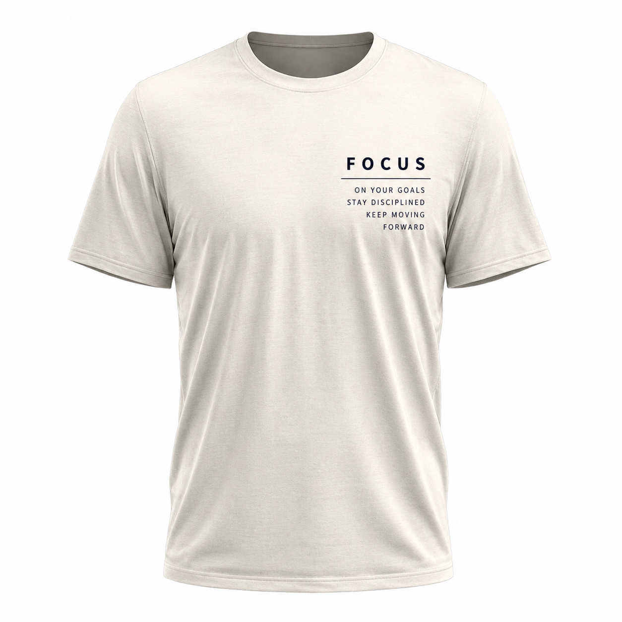 Sundaymuses® Focus Forward Tee Minimalist Motivation Collection