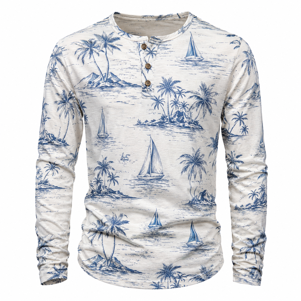 Sundaymuses® Coastal Escape Henley