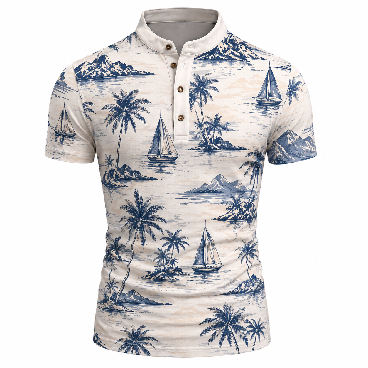 Sundaymuses® Coastal Voyage Polo